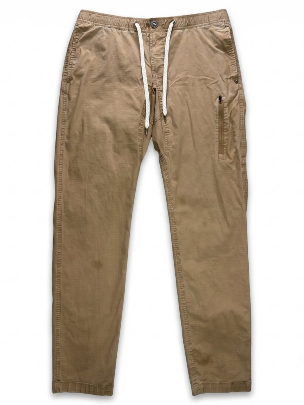 VUORI RIPSTOP CLIMBER MEN'S L STRAIGHT RELAXED ORGANIC KHAKI